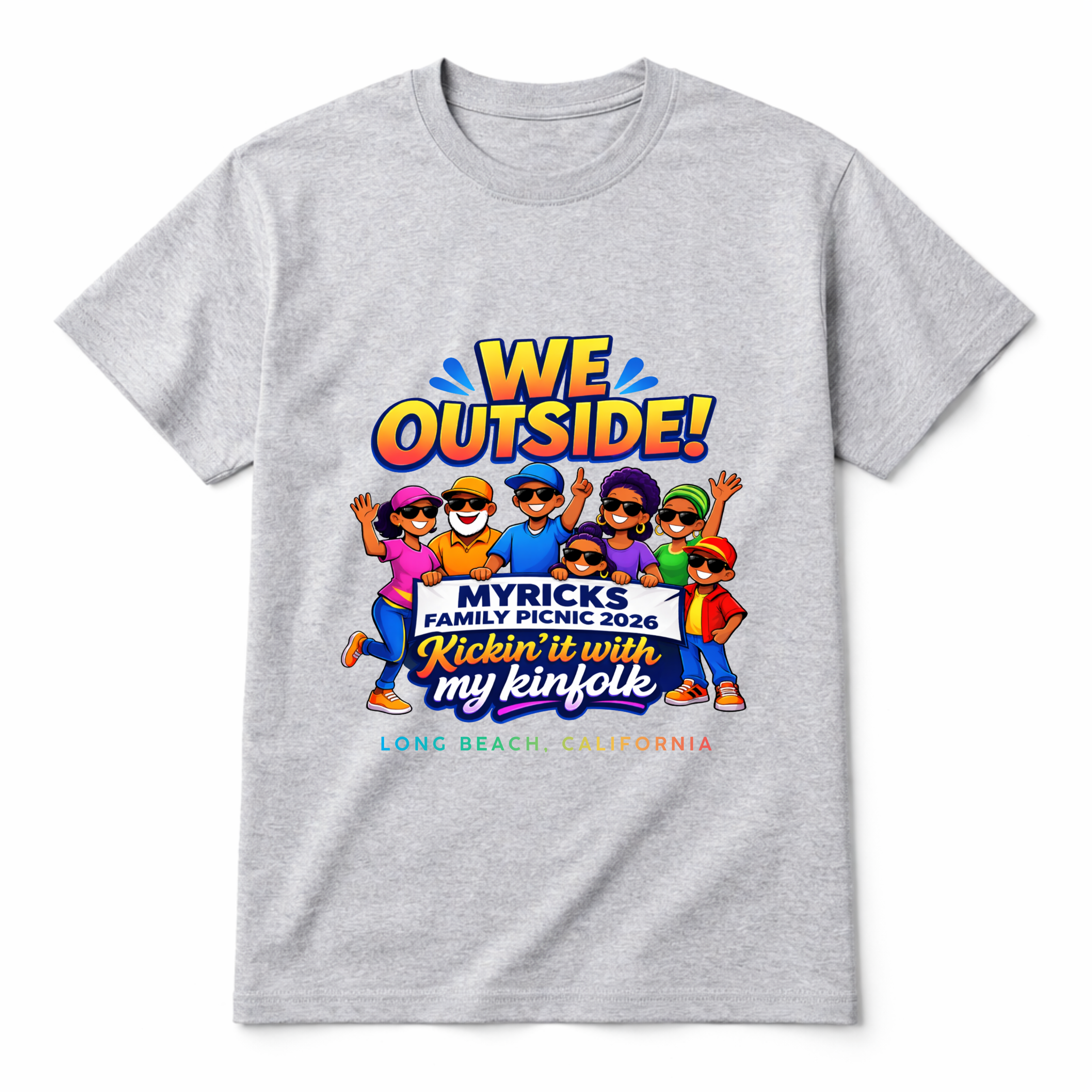 Official Myricks Family Picnic 2026 T-Shirt
